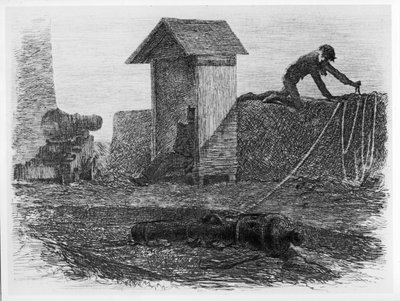 Illusztráció Stendhal (1783-1842) 1883-ban megjelent „The Charterhouse of Parma”-hoz alkotó: Jean Antoine Valentin Foulquier